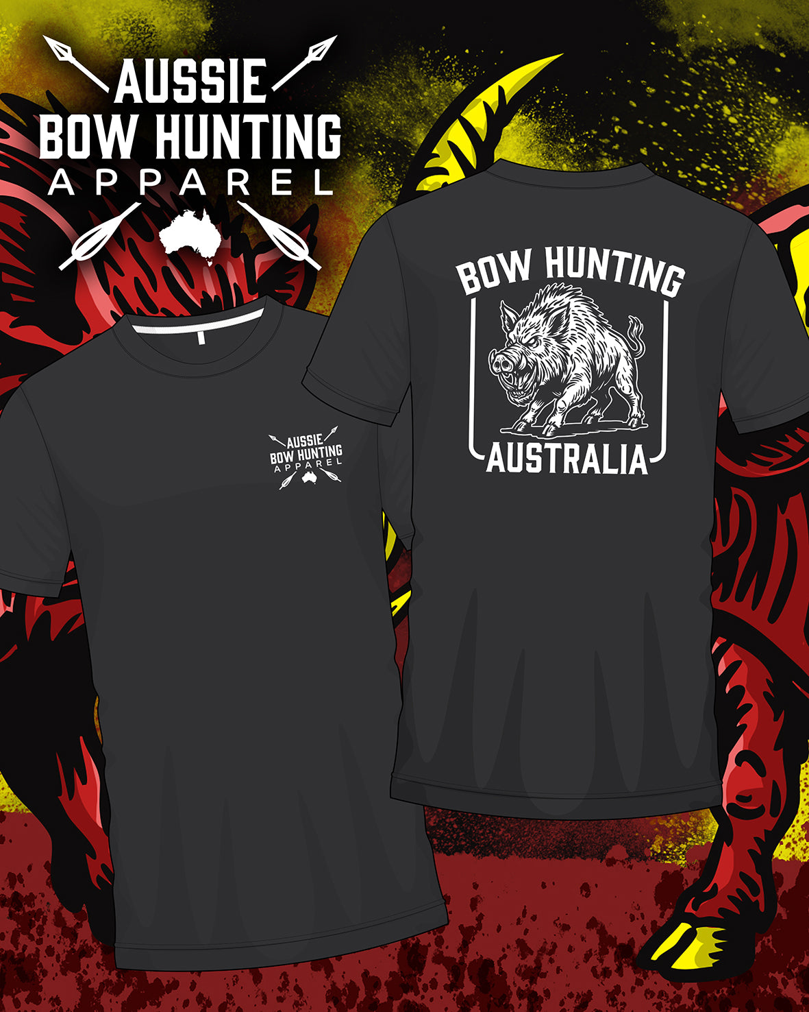 ABHA TUSKY BOAR TSHIRT